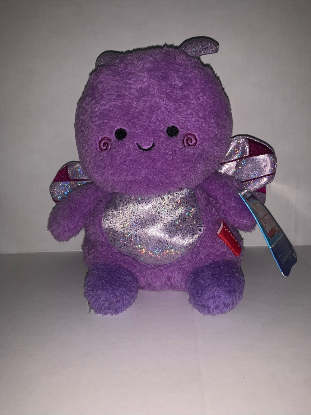But m bumz Gilmore girls Cute Purple Sparkle Dragon Plush Stuffed Animal